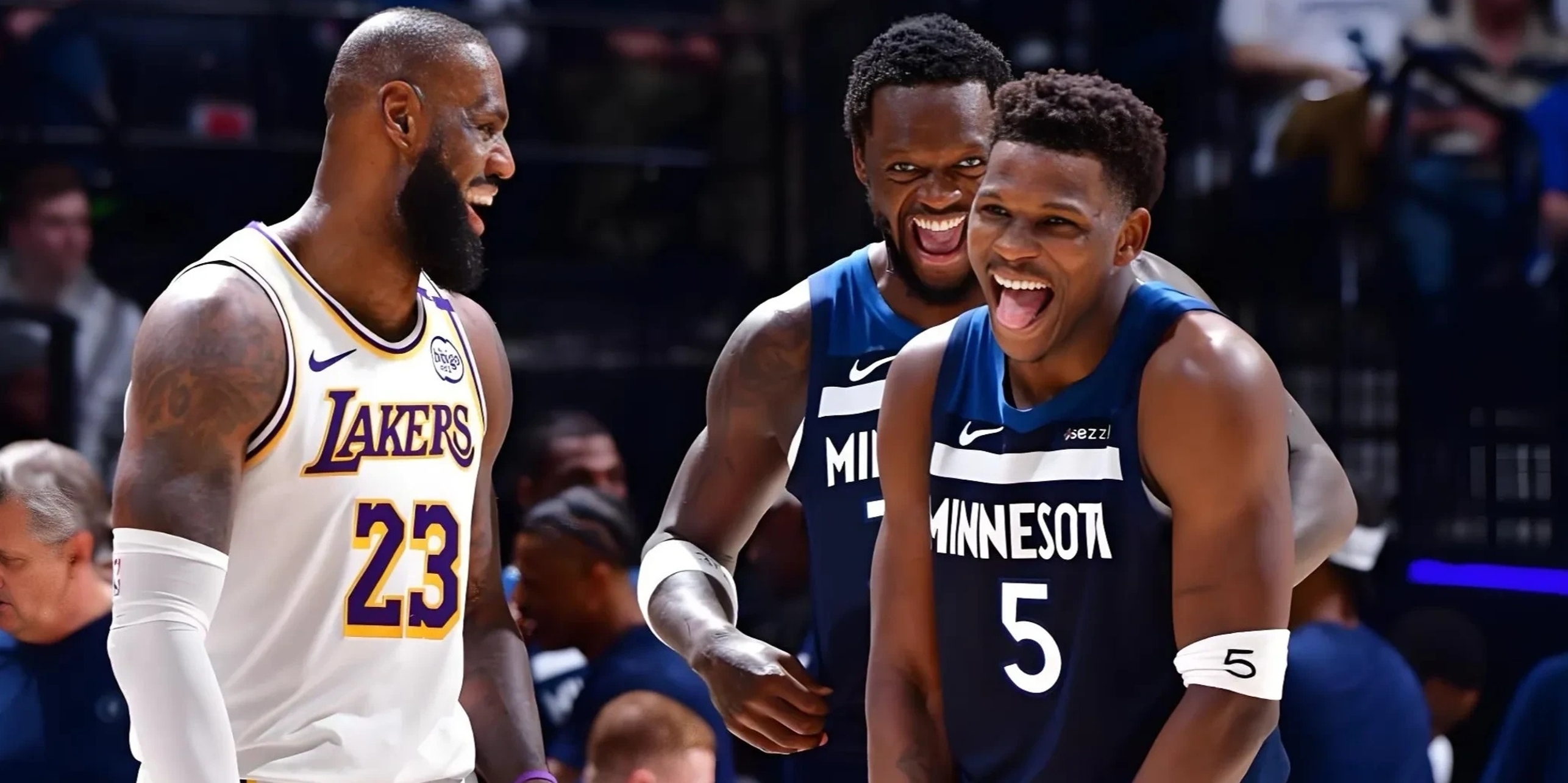 包含森林狼队客场险胜湖人，取得关键胜利的词条