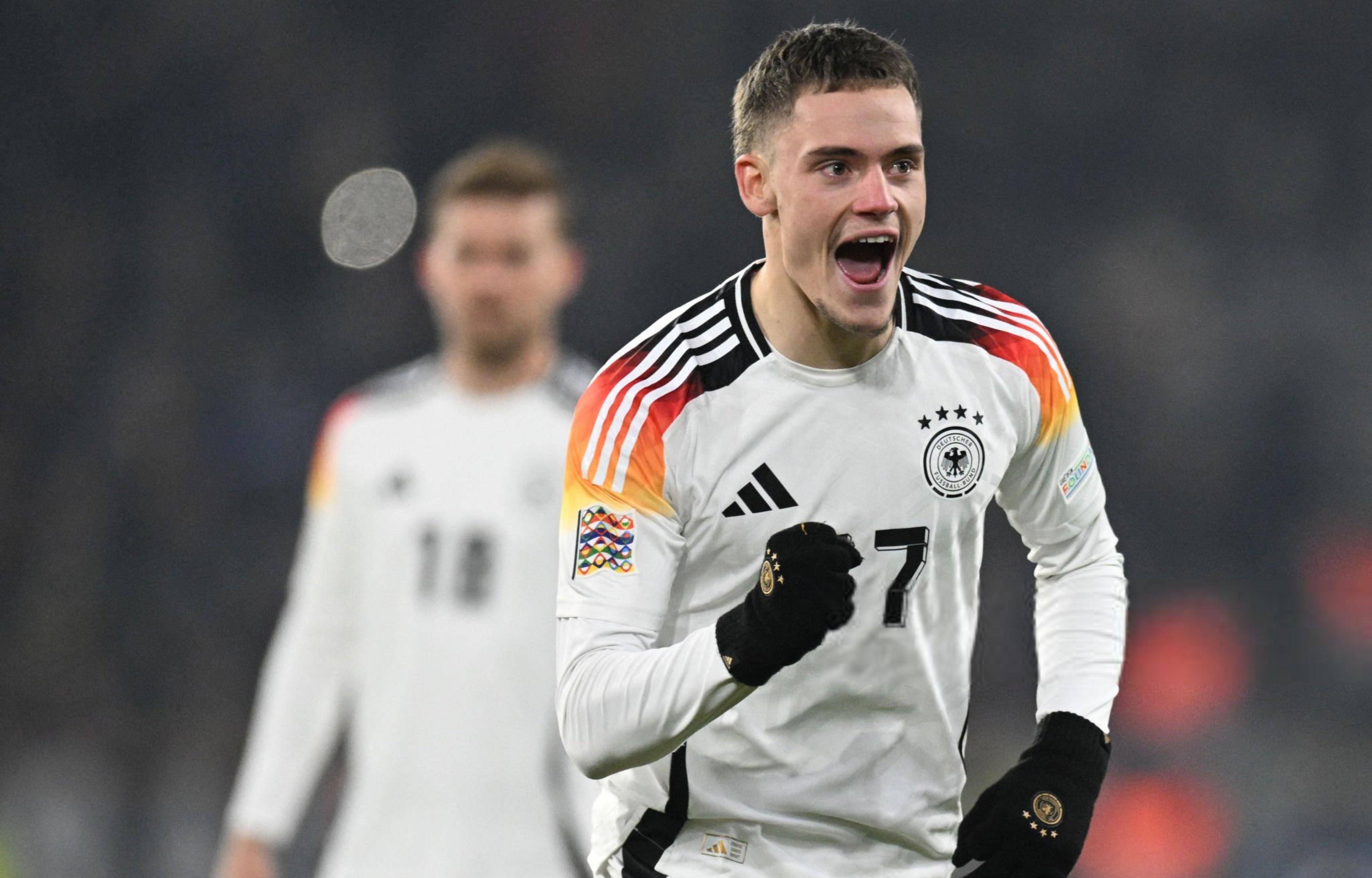 德国队在比赛中展现出强大实力，获得关键胜利的简单介绍