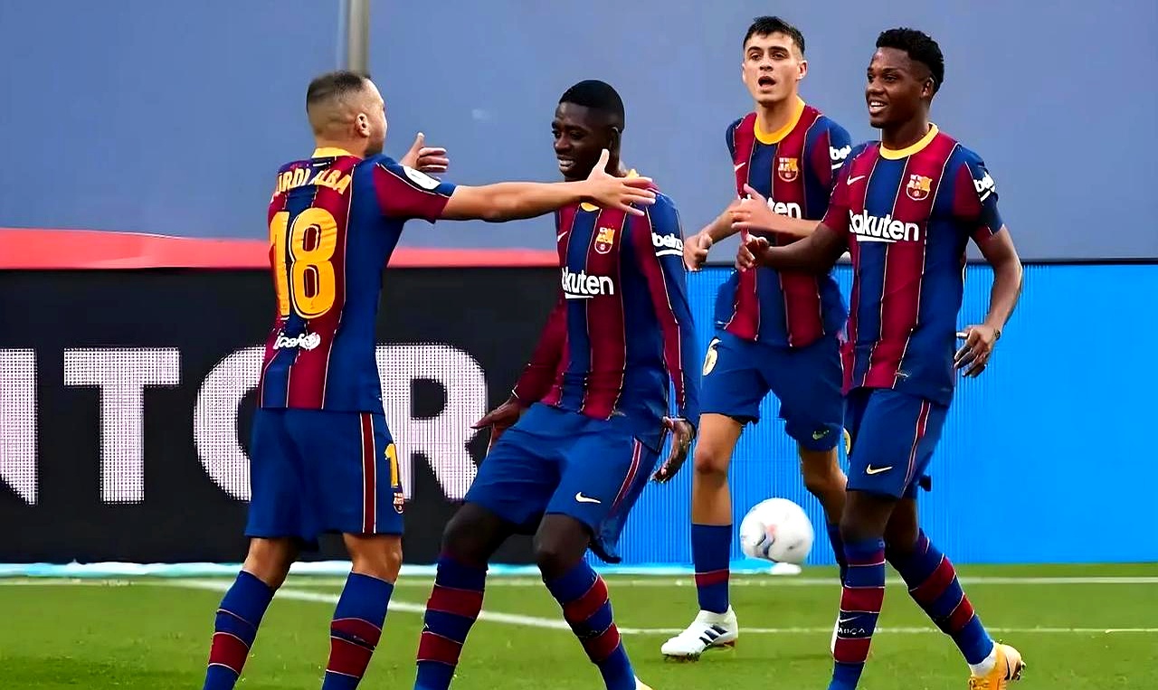 巴塞罗那连下两城整体表现差强人意 巴塞罗那连下两城整体表现差强人意