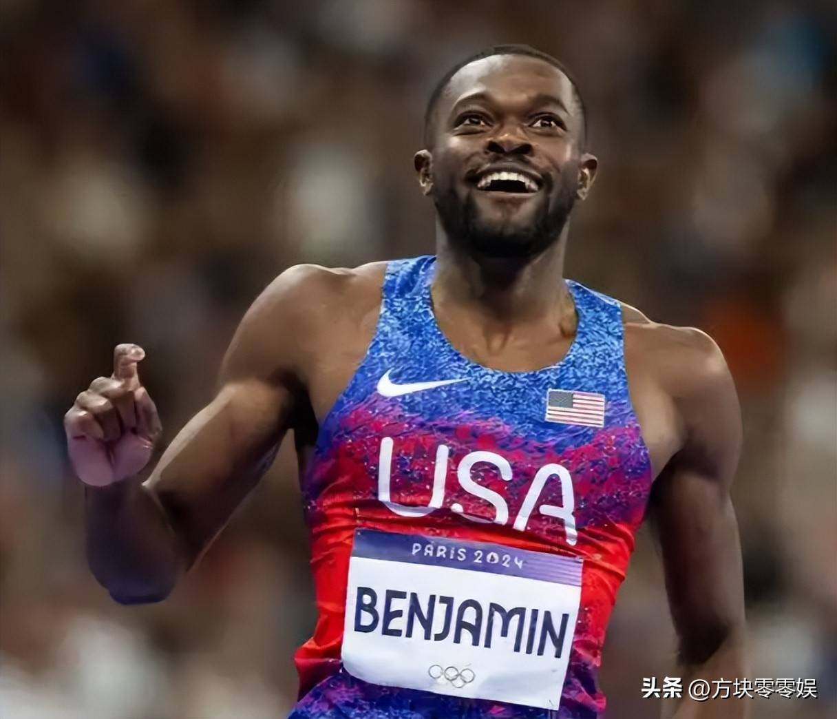 关于美国选手在田径赛取得亮眼成绩的信息