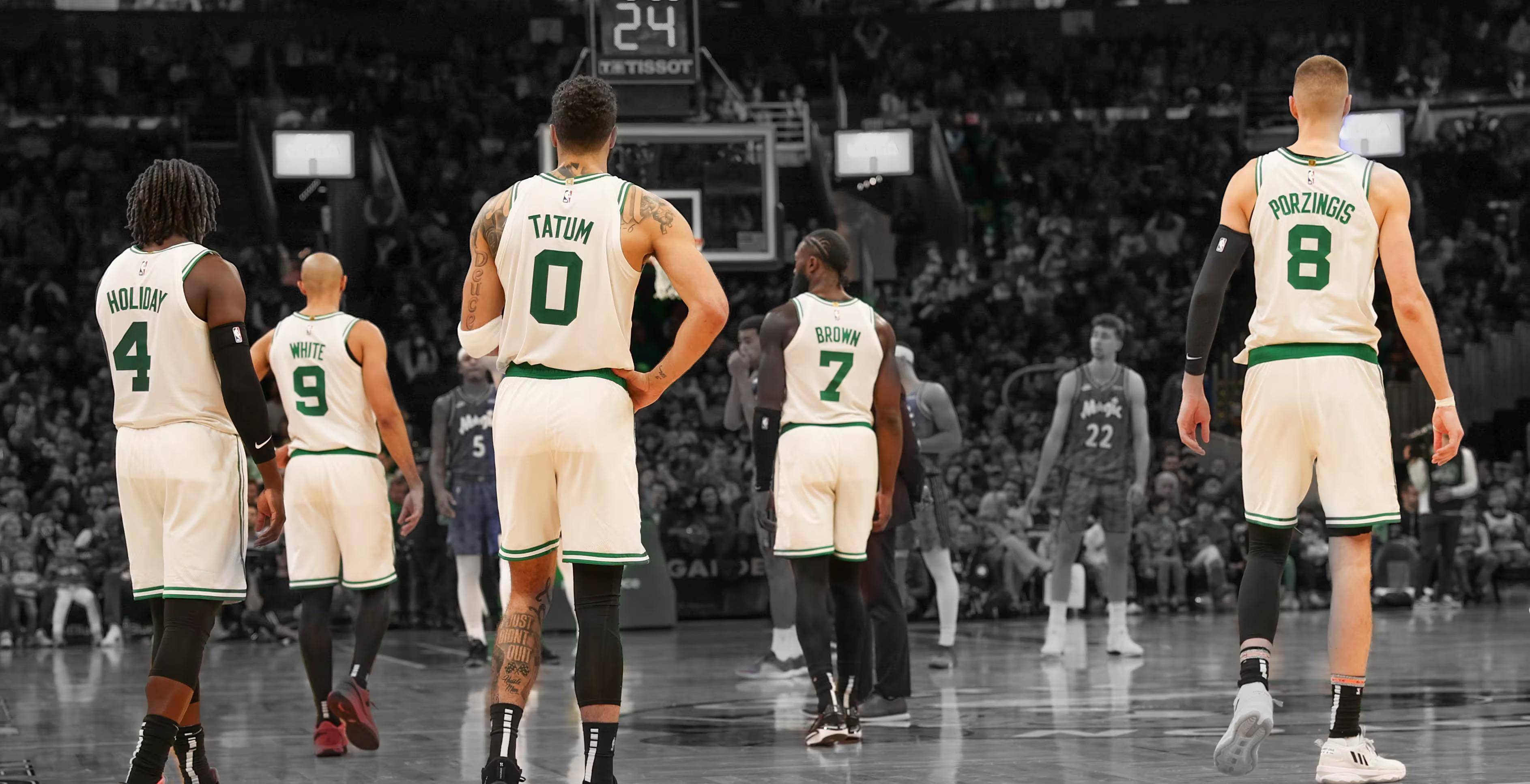 包含凯尔特人战胜篮网：塔图姆和欧文的对阵精彩纷呈的词条